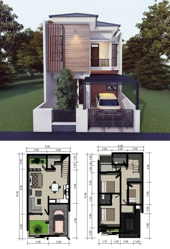 Wow Inilah 10 Design Rumah 2 Lantai Minimalis Nan Indah Cv Doa Jaya Konstruksi